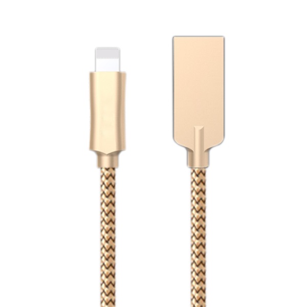 鋅合金蘋果數據線