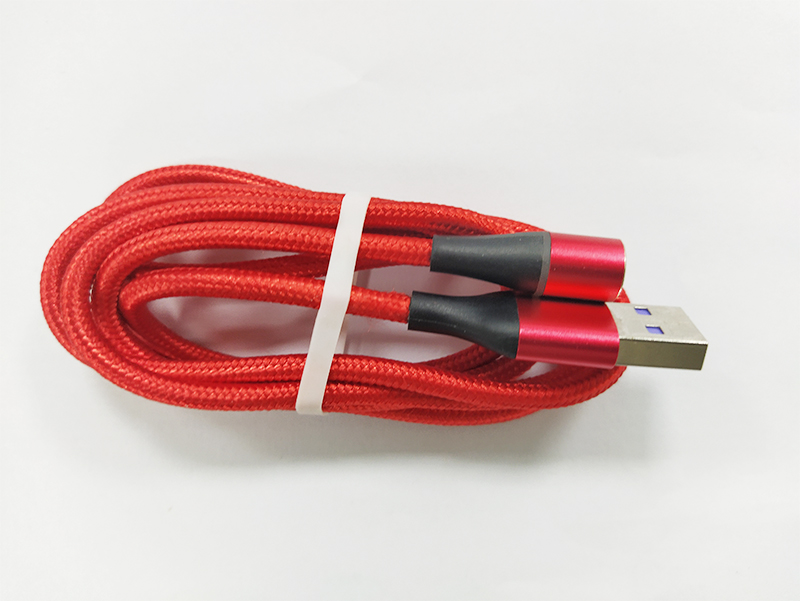 手機USB磁吸數據線，7PIN針尼龍編織磁吸線