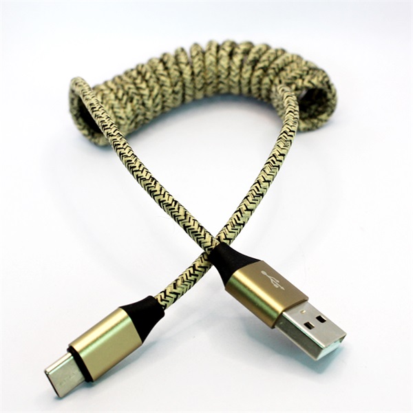 彈簧伸縮 type-c數據線